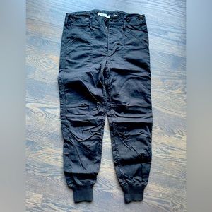 VINCE Black Cargo Jogger Pants, Size 0